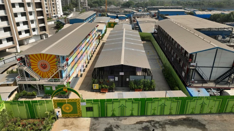500 श्रमिकों के लिए 35,000 वर्ग फुट का श्रमिक आवास